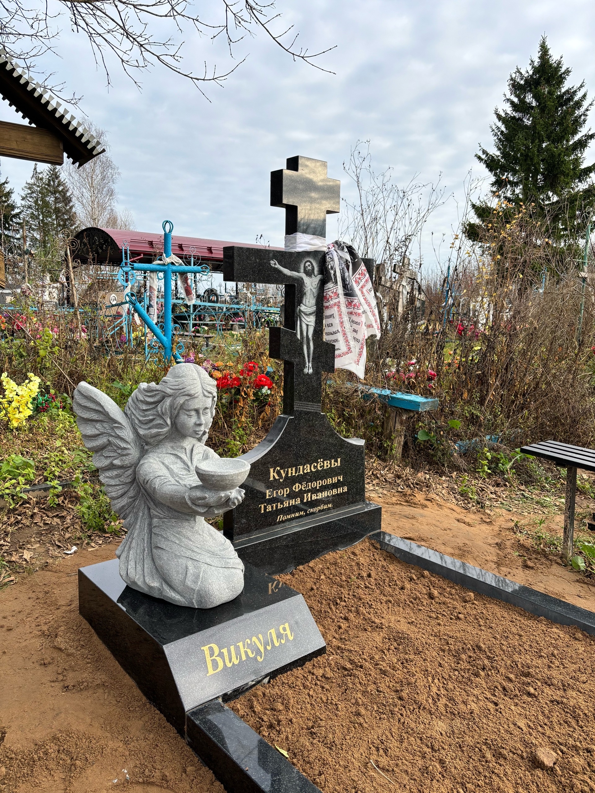 Создание Скульптуры в виде Ангела